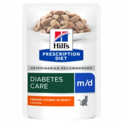 Hill's PRESCRIPTION DIET M/d Katzenfutter Mit Huhn 12 X 85 G