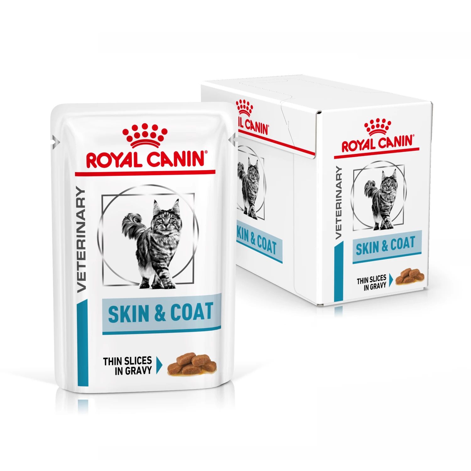 Royal Canin Skin & Coat Nassfutter Katze 12 X 85 G – Bild 2