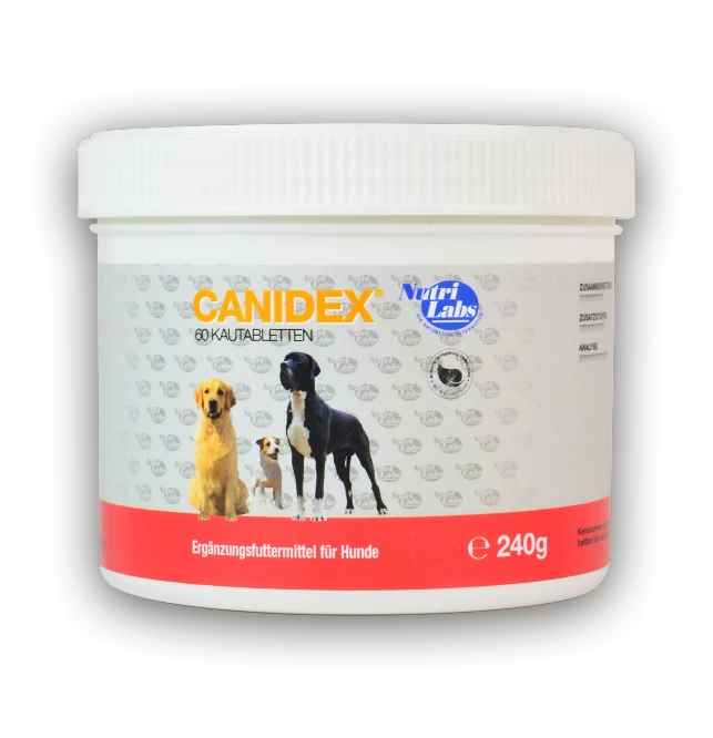 Nurti Labs CANIDEX - 60 Kautabletten